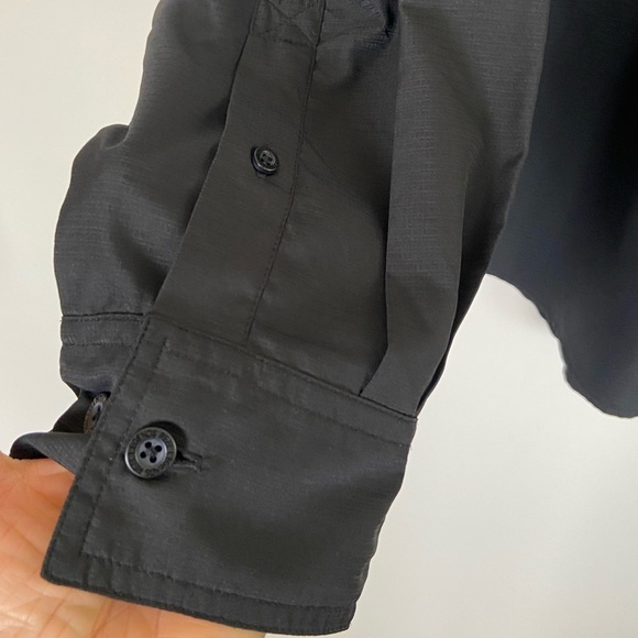 Reel Legend Men's Fishing Shirt Sz XL Black Outdoor Vented Roll Tab Long Sleeve - Picture 6 of 10